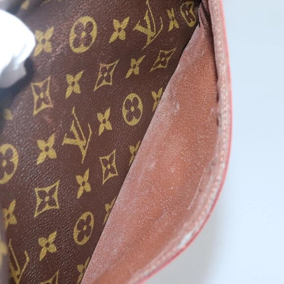 LOUIS VUITTON Monogram Compiegne 28 Clutch Bag M51845 LV Auth 129666 - Picture 9 of 16